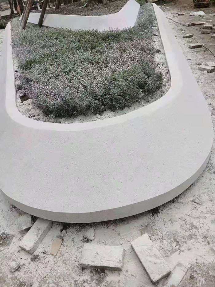 万科·金开悦府异型水磨石、水洗石