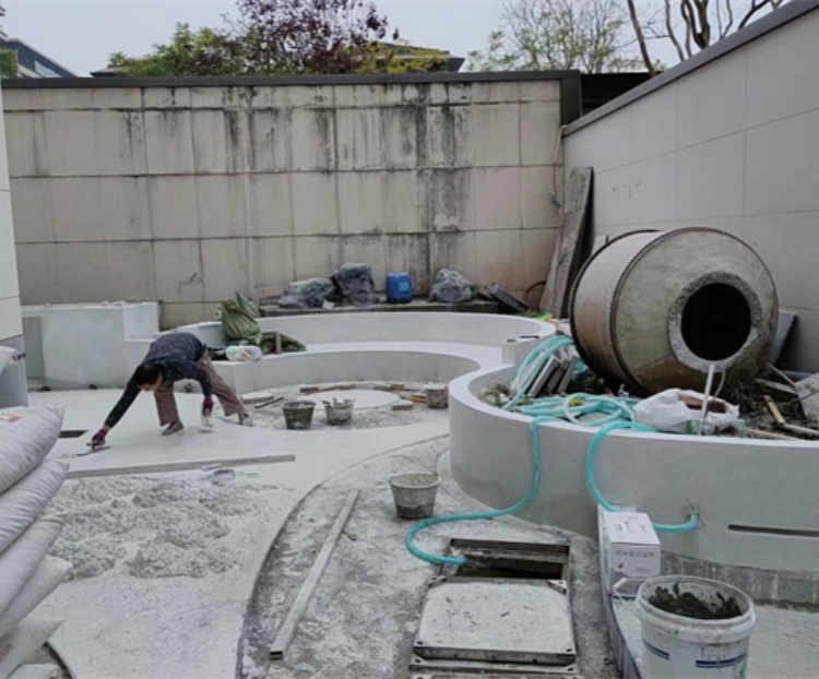 小区水池建设
